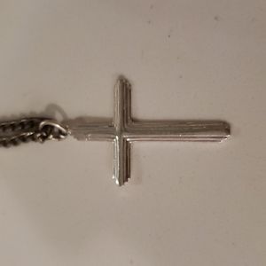 Sterling Silver Cross Pendant 925